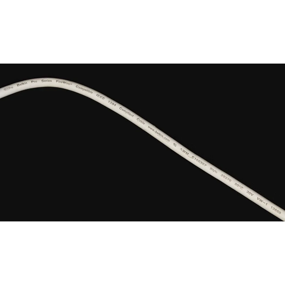 Belkin 4-pin to 4-pin Firewire 6ft Cable Connect FireWire Device to Computer
